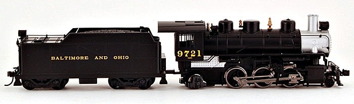 Bachmann 51512 HO Baltimore & Ohio 2-6-2 Prairie Steam Loco W/Smoke & DCC #9721