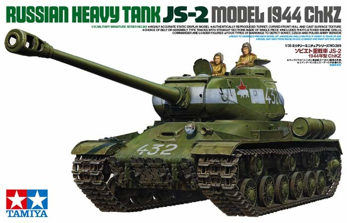 Tamiya 35289 1:35 JS2 Mod 1944 Heavy Military Tank Model Kit