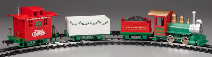 Bachmann 90198 North Pole Express Christmas G Gauge Steam Train Set