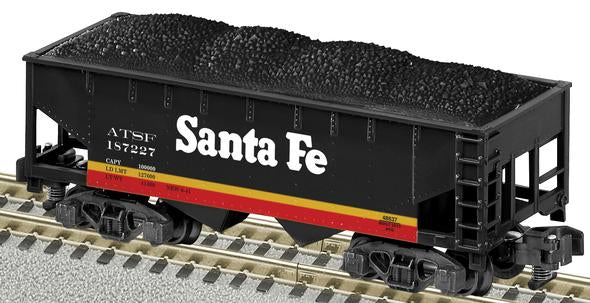 American Flyer 6-48637 S Scale Santa Fe Midnight Chief 2-Bay Hopper #187227
