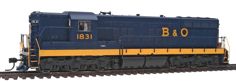 Broadway Limited 2404 HO Baltimore & Ohio EMD SD9 Paragon2™ #1831