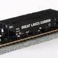 Bluford Shops 73482 N GLCX 70 Ton Offset Side 3-Bay Hopper Car (Set of 2)
