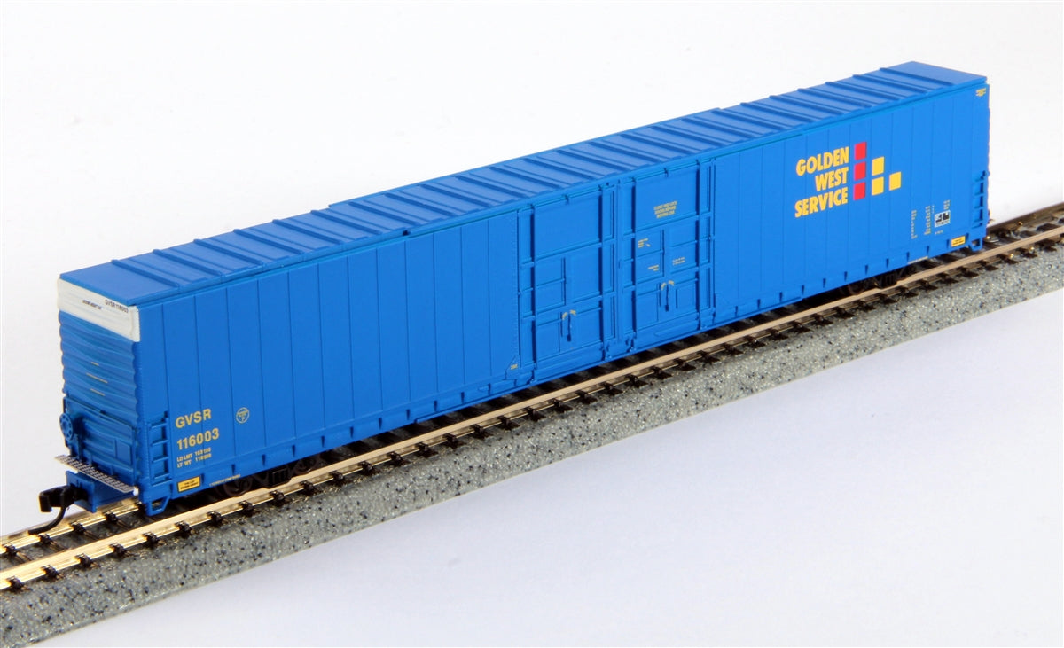 Bluford Shops 86442 N GVSR 86' Double Door Auto Parts Boxcar (Set of 2)