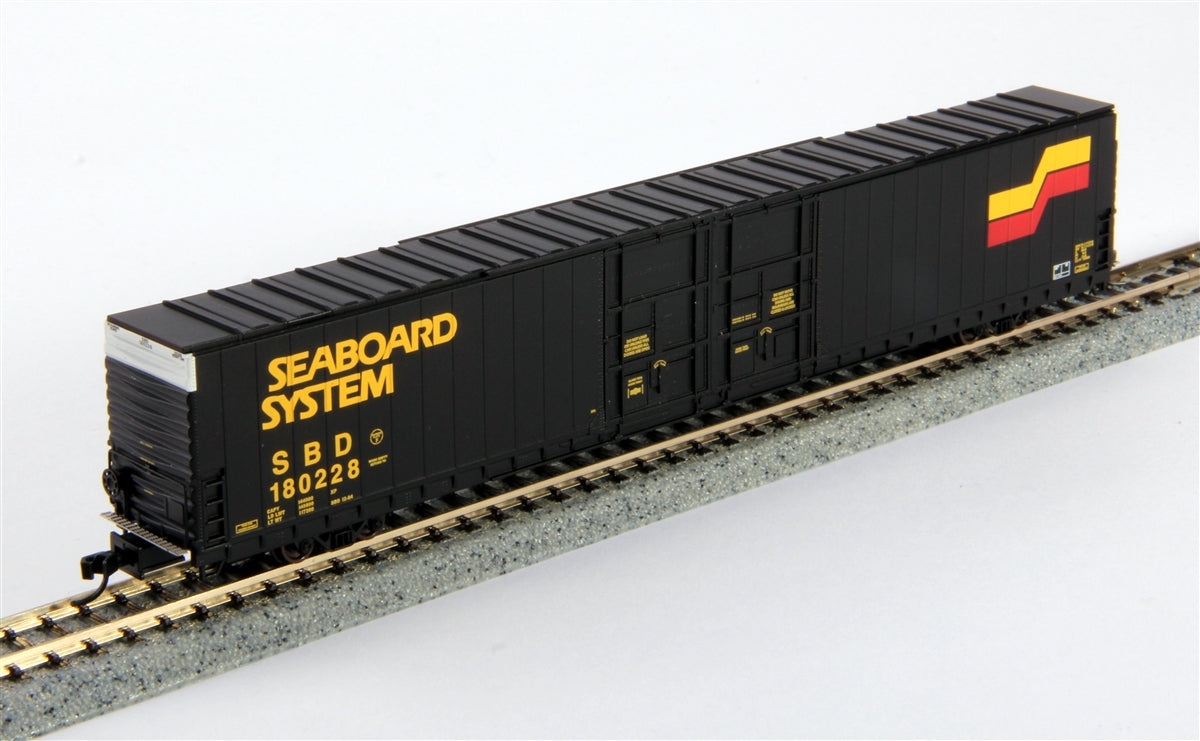 Bluford Shops 86452 N SBD 86' Double Door Auto Parts Boxcar (Set of 2)
