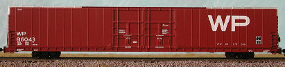 Bluford Shops 86482 N WP 86' Double Door Auto Parts Boxcar (Set of 2)