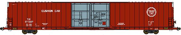 Bluford Shops 86572 N T&P 86' Double Door Auto Parts Boxcar (Set of 2)