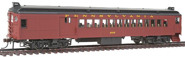 Con-Cor 194641 HO PRR Electric Non-Powered mP54 MU Combine Passenger Car #4545