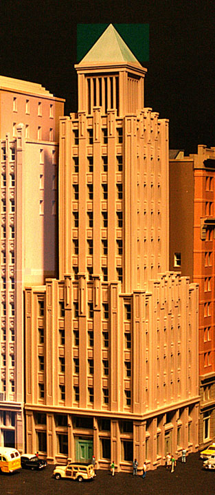 Lunde Studios 396-7 N Scale Temple Tower Cast-Resin Kit
