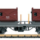 LGB 49140 RhB 2-Car Container Flat Car Set