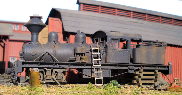 B.T.S. 28310 HO Derelict Shay - McCabe Series Kit