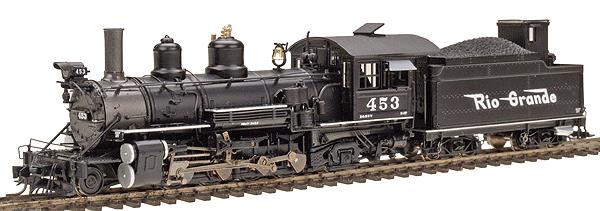 Blackstone Models 310102S HOn3 DRGW K-27 Steam Locomotive w/DCC & Sound #453