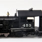 Blackstone Models 310102S HOn3 DRGW K-27 Steam Locomotive w/DCC & Sound #453