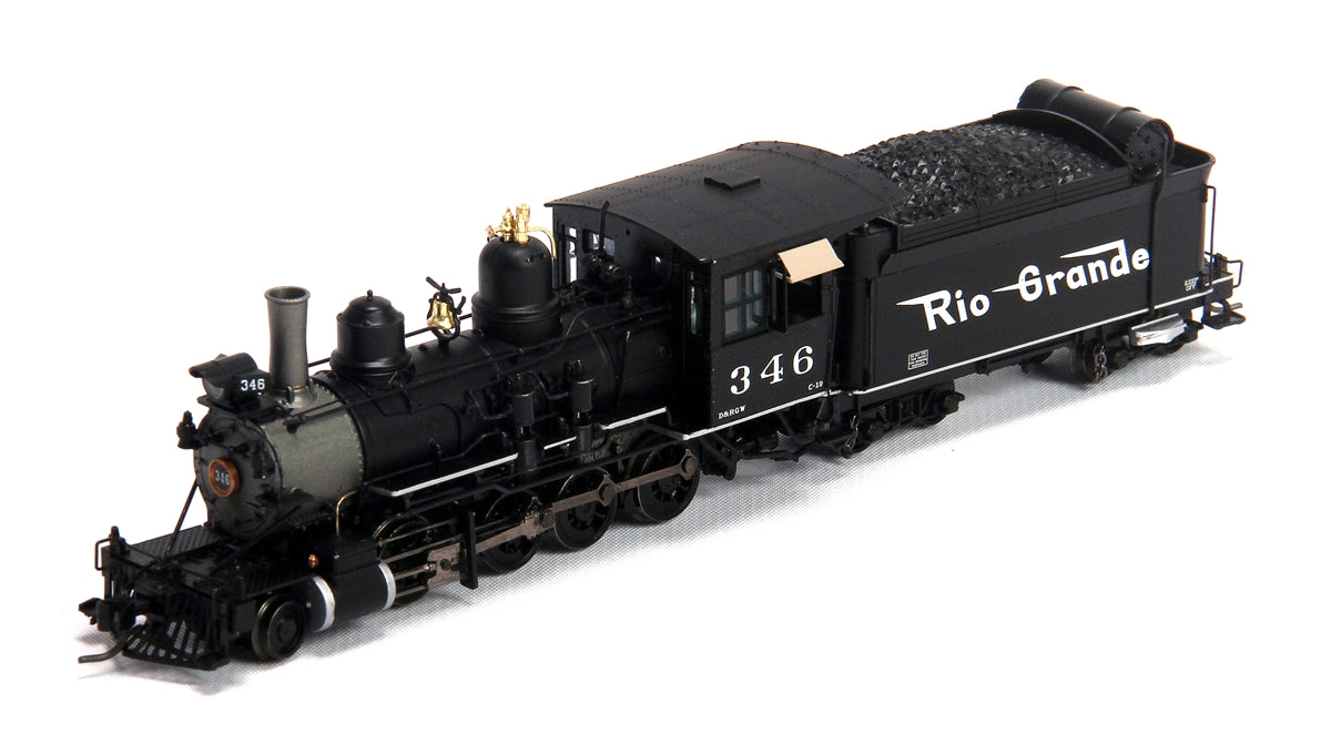 Blackstone Models 310210S HOn3 DRGW C-19 2-8-0 Steam Locomotive w