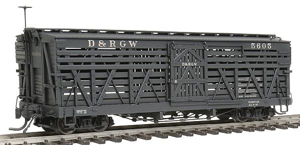 Blackstone Models 340231W HOn3 DRGW 5500-Series 30' Stock Car #5605
