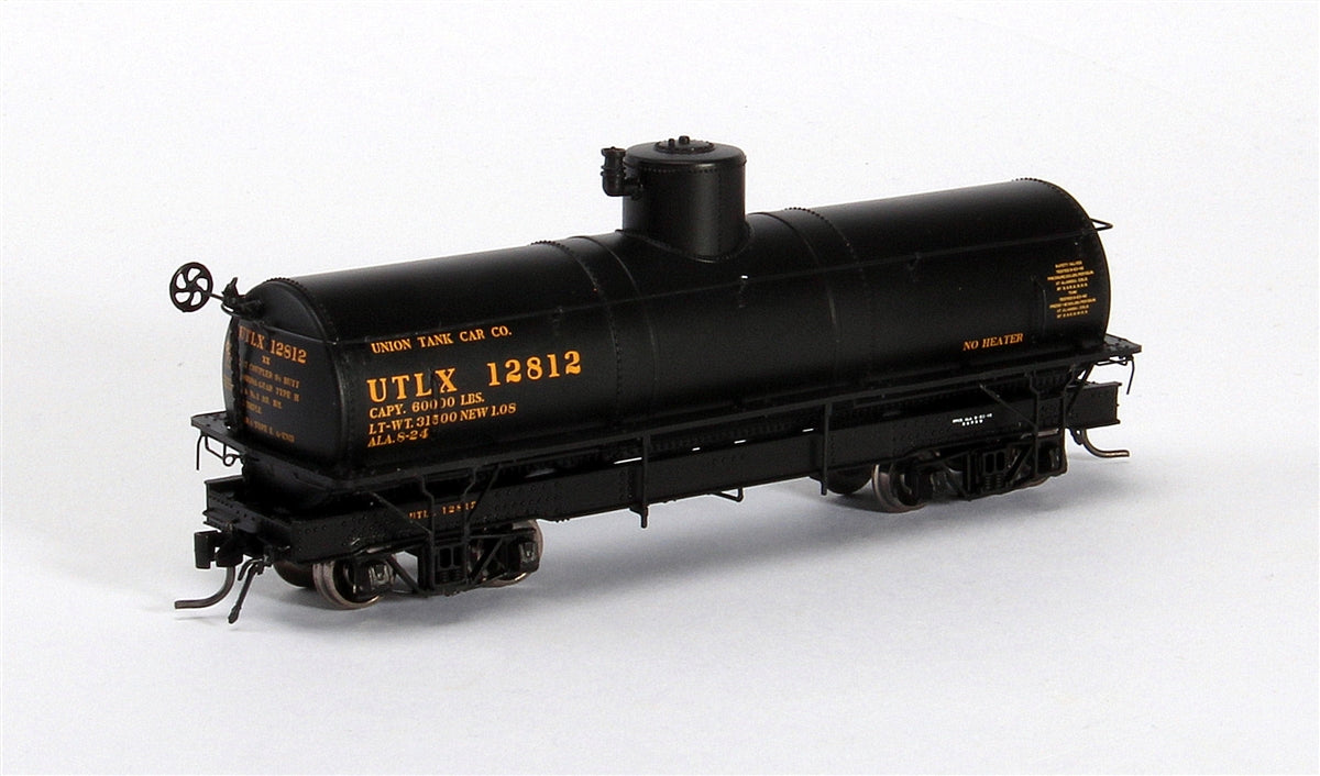 Blackstone Models 340607 HOn3 Union Tank Line UTLX Narrow-Frame Tank Car #12812