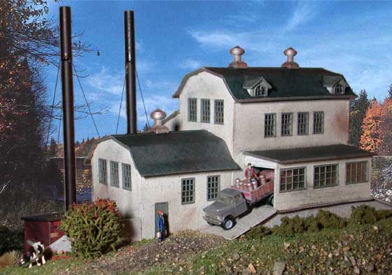 The N Scale Architect SFM502 Master Craftsman Series Sheffield Farms Creamery