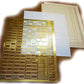 The N Scale Architect 50067 O Wall Panel System Starter Set Kit - Modern Brick