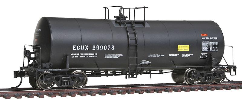 Walthers 920-100013 HO Exxon Mobil ECUX 40' Trinity 14000G Sulfur Tank Car