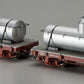 Bachmann 26521 On30 Unlettered 18' Tank Cars (Set of 2)