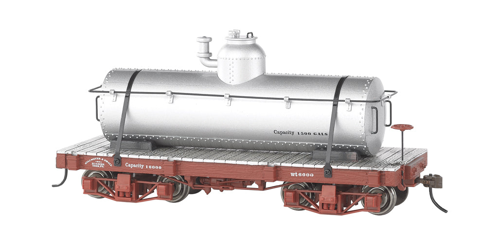 Bachmann 26521 On30 Unlettered 18' Tank Cars (Set of 2)