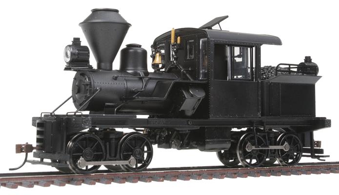 Bachmann 28802 On30 Painted & Unlettered 14-Ton 2-Truck Stearns-Heisler w DCC