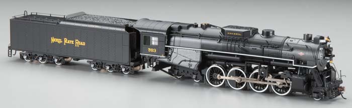 Bachmann 50907 HO Nickel Plate 2-8-4 Berkshire Tender w/DCC Steam Loco #763