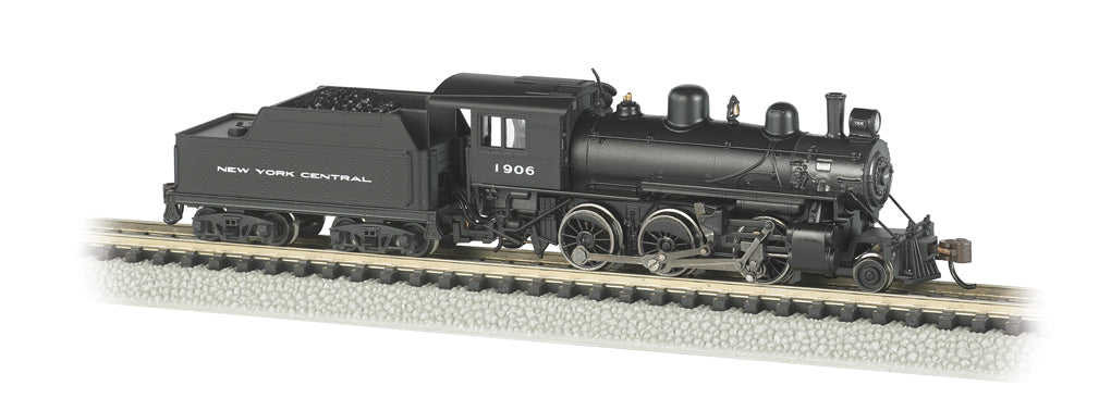 Bachmann 51752 N New York Central Alco 2-6-0 Steam Loco & Tender w/DCC #1906