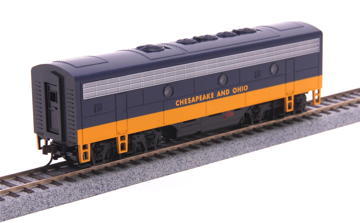 Bachmann 63808 HO Chesapeake & Ohio F7B Locomotive #7546