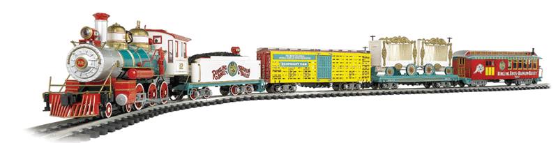 Bachmann 90083 Barnum & Bailey Circus G Gauge Steam Starter Train Set