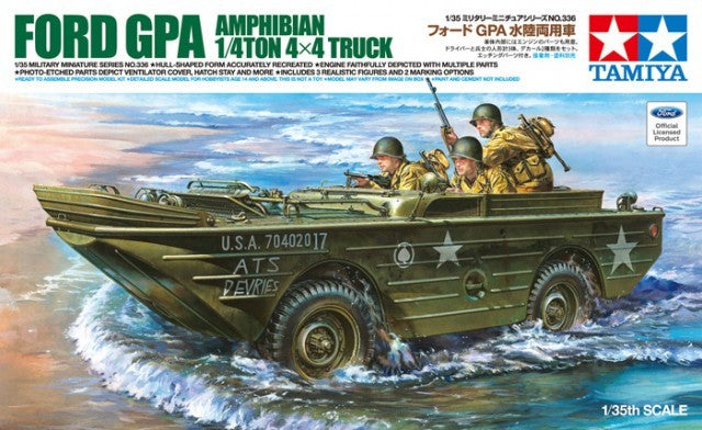 Tamiya 35336 1:35 Ford GPA Amphibian 1/4ton 4x4 Truck Plastic Model Kit