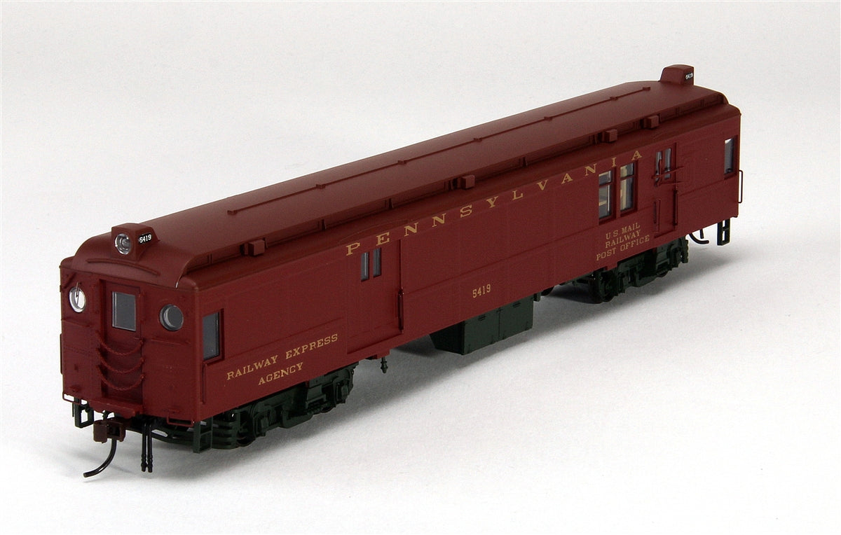 Con-Cor 194618 HO Pennsylvania Electric Non-Powered mP54 MU Baggage-Mail #5419