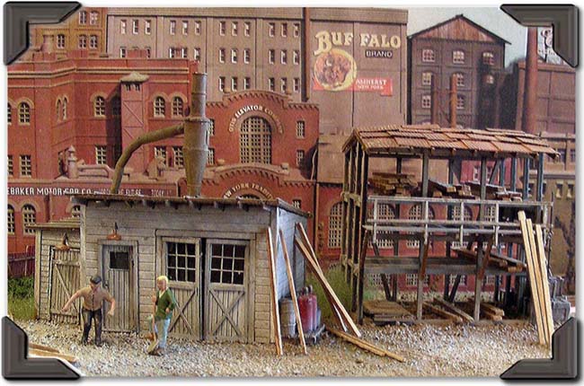 Bar Mills 0424 O The Crown Crate Company Building Kit