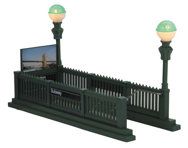 MTH 30-90469 42 Street & Lexington Avenue Subway Entrance
