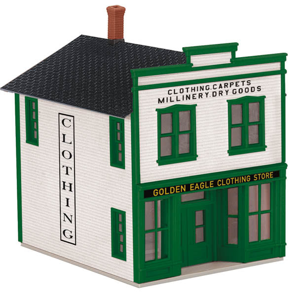 MTH 30-90470 O Golden Eagle Clothing Store 2-Story Store Front Building