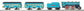 MTH 11-5010-1 Jersey Central Std Gauge Steam Passenger Train Set w/PS3 #384E