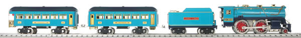 MTH 11-5010-1 Jersey Central Std Gauge Steam Passenger Train Set w/PS3 #384E