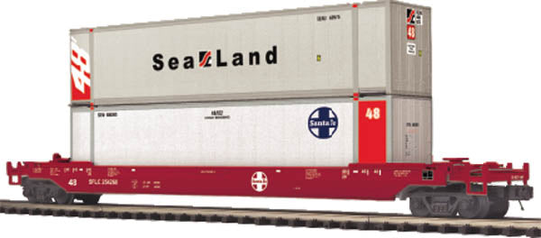 MTH 20-95113 O Santa Fe Husky Stack Car