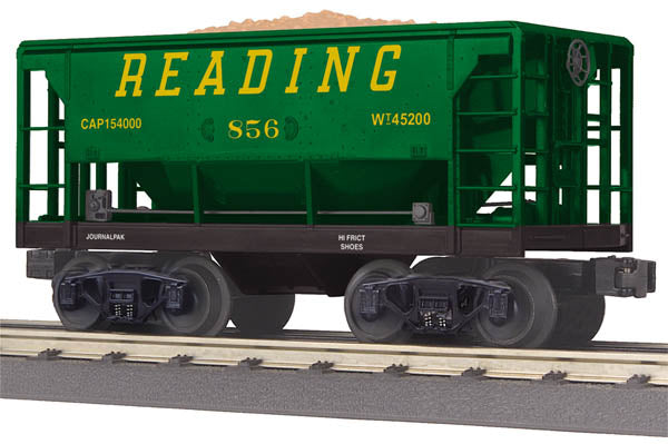 MTH 30-75412 O Gauge Reading Ore Car with Ore Load #856