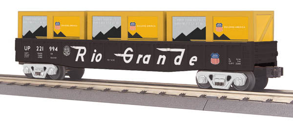 MTH 30-72113 O DRG Gondola w/Crates