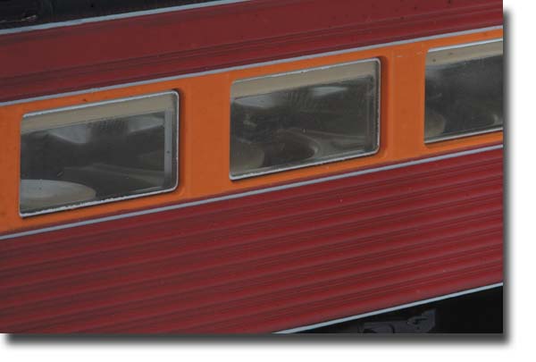 MTH 80-69035 HO Southern Pacific De-Skirted Passenger Car Set (Set