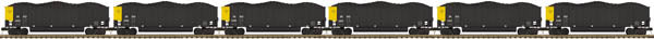 MTH 20-90739 Indiana Railroad 6-Car Coalporter