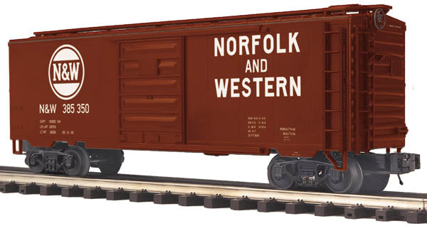 MTH 20-93606 O Norfolk & Western 40' Boxcar #385350