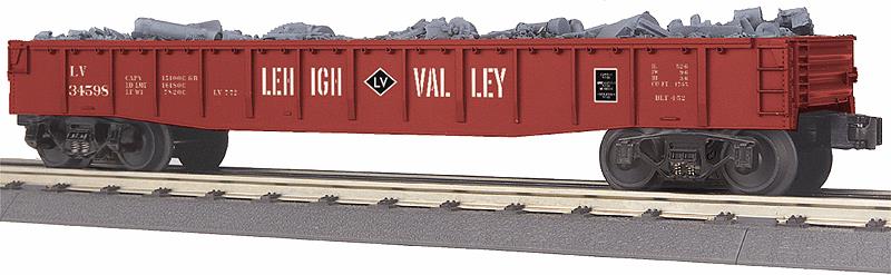 MTH 30-72118 Lehigh Valley Gondola with Junk Load