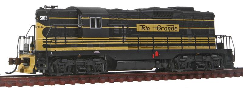 Bachmann 62458 N Denver & Rio Grande Western EMD GP7 Diesel Locomotive DCC #5102