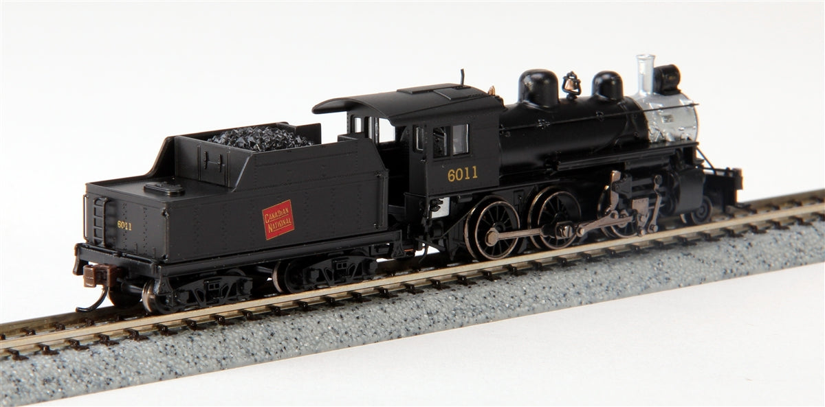 Bachmann 51753 N Canadian National Alco 2-6-0 Steam Loco & Tender w/DCC #6011