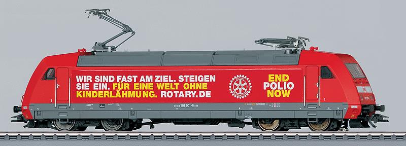 Marklin 39371 HO German Federal Railroad DB Class 101 Electric - 3-Rail