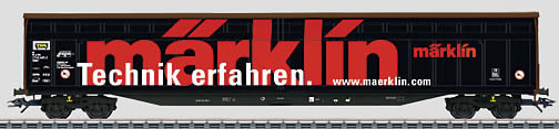 Marklin 48058 HO Sliding Wall Boxcar - Exclusive