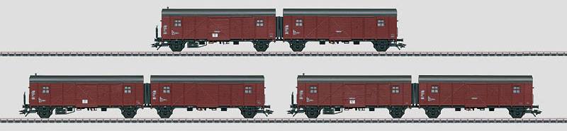 Marklin 48850 HO German Federal Railroad DB Leig-Einheiten Hrs-z 330 LCL Boxcar