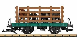 LGB 94062 Toy Train Cage Car w/Animal
