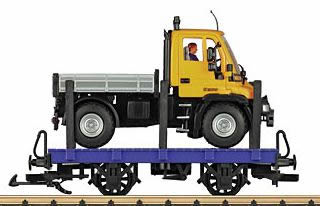 LGB 94259 Toy Train Flat Car w/Load